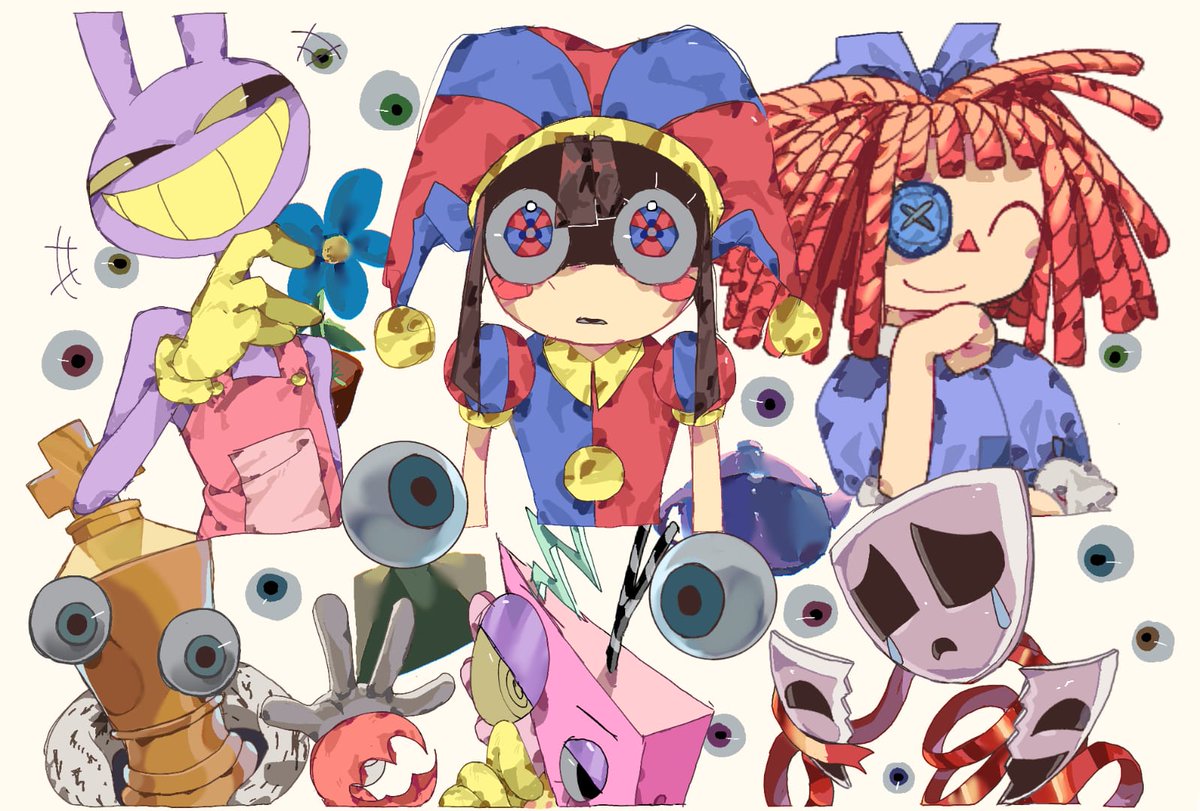 Xin_imora's tweet photo. #TheAmazingDigitalCircus https://t.co/m76geDJ98V
