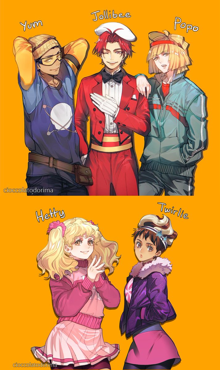 Throwback
Some food themed anime dudes and girls hehe 