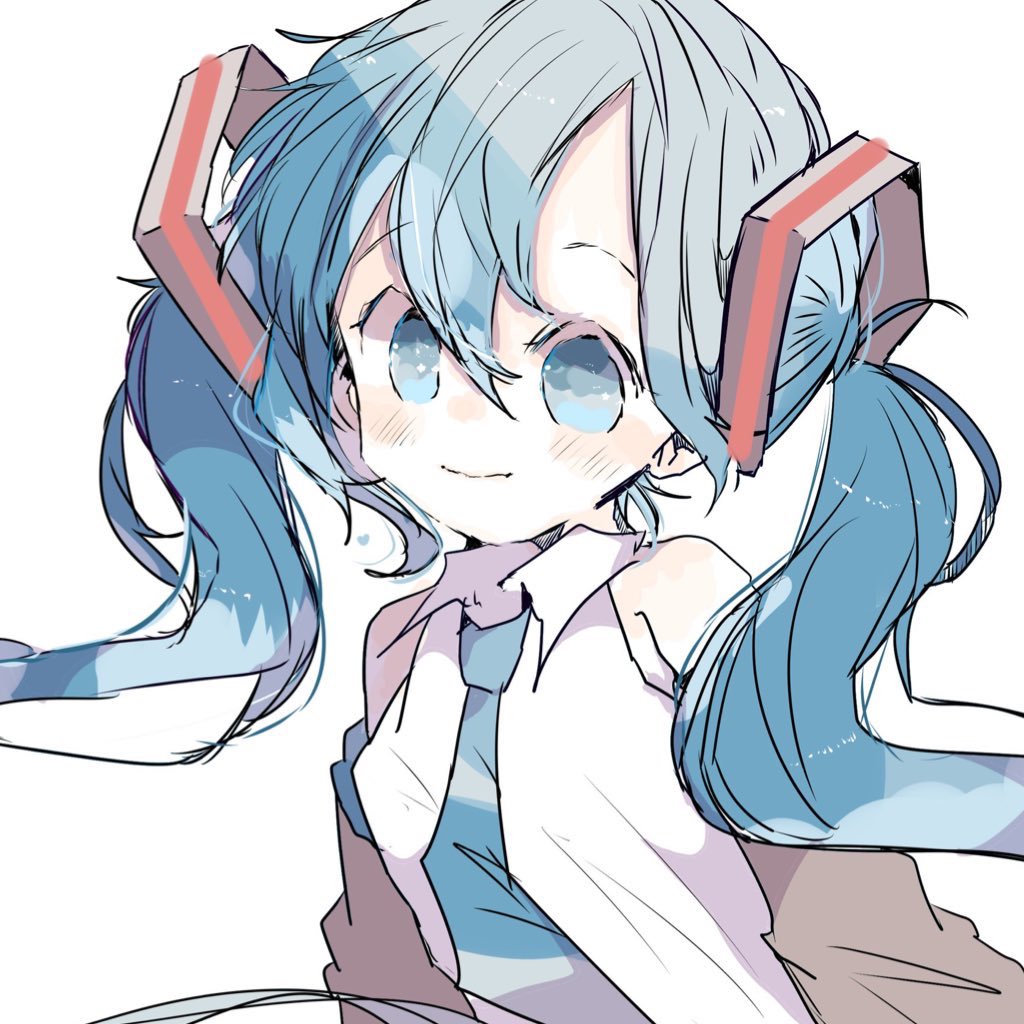 初音ミク 「み 」|sakiのイラスト