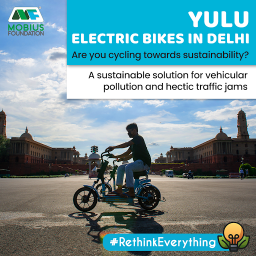themobiusfound's tweet photo. For your everyday commute, consider using this environmentally friendly method of transportation.

These bikes are available at prominent places in Delhi, like CP, Khan Market, Lodhi Garden, Satya Niketan, Delhi Haat, and India Gate.

#MobiusFoundation #RethinkEverything #Sustainability #YuluBikes  #ElectricBikes #Pollution #Environment #Delhiites @UNEP
