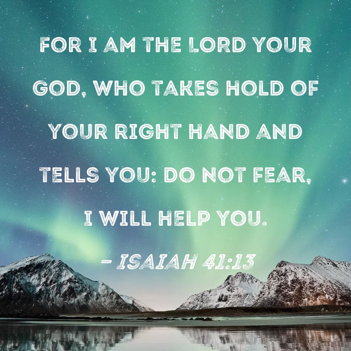 stevenguyenphd's tweet image. For I am the LORD your God, who takes hold of your right hand and tells you: Do not fear, I will help you. -Isaiah 41:13 (NIV)