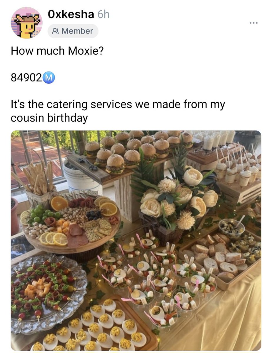 howmoxie's tweet photo. Beautiful food that can be purchased with #moxie!!

It's quite expensive food, but on the Purple app, you keep getting paid money to purchase just by doing activities!

I got six million moxie for three months! https://t.co/8etXvNoPlq
