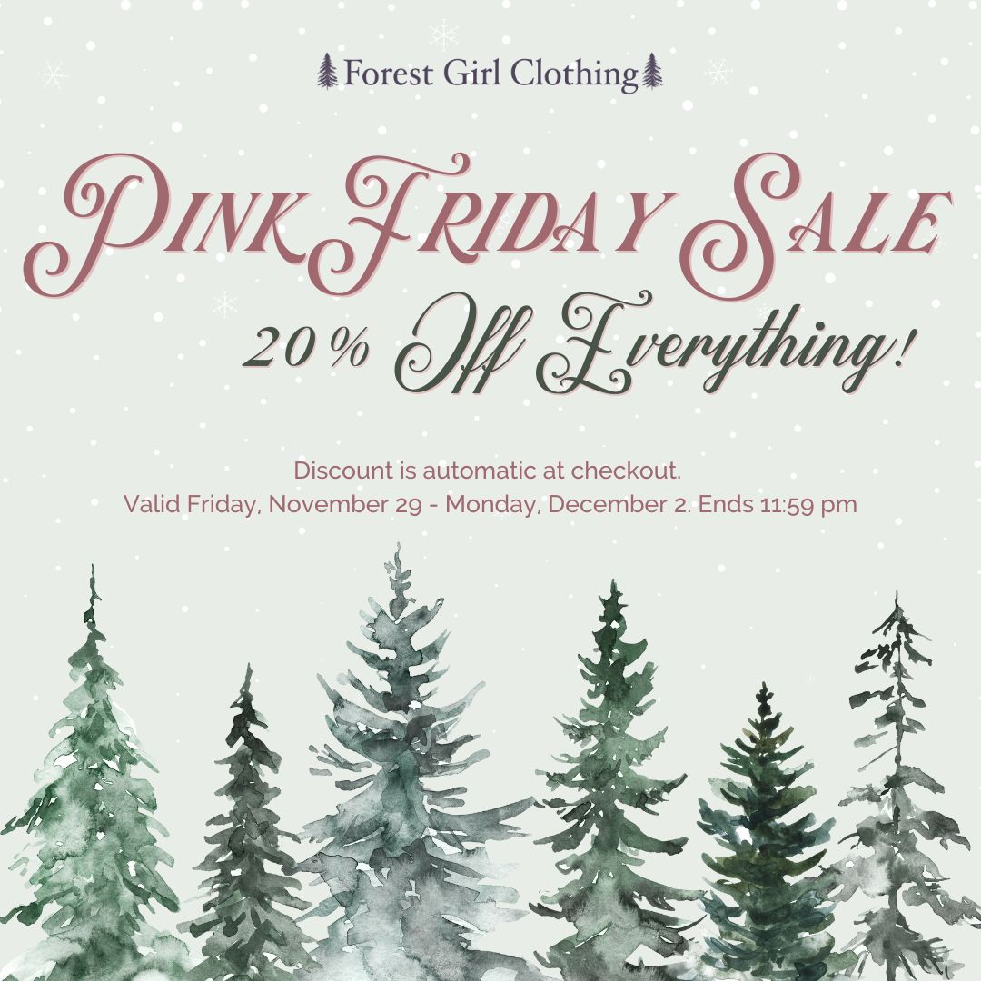 forestgirlco's tweet photo. Black Friday? No, we're doing Pink Friday! https://t.co/QxC8eyT5yc