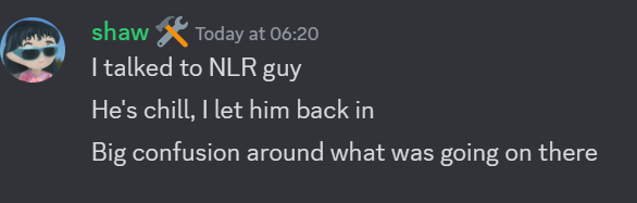 NL_ftw's tweet image. Update on the FUD #ai16z and @shawmakesmagic have been spreading on $UBC. Shaw admits its completely baseless but refuses to publicly aknowledge this because he "doesnt want to give $UBC any attention" 

This man is extremely narcisisstic and mediocre, would you feel comfortable…