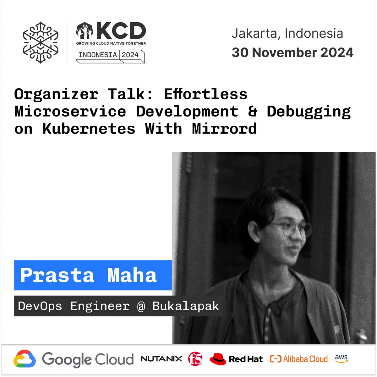 kubernetes_days's tweet image. Level up your microservice development with Mirrord! ⚡ Seamlessly debug and develop locally. Join our organizer @PrastaMaha talk to understand more!

#Kubernetes #Microservices #DevOps
