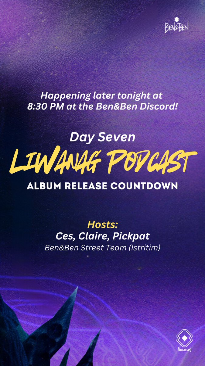 istritim's tweet photo. Bibisita ang mga taong twitter mamaya sa discord para sa last day ng Liwanag Podcast 😁

See you? https://t.co/nXJeSM8Iww