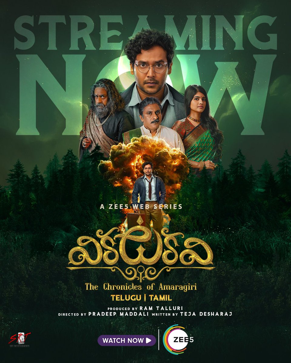 Megha Akash (@akash_megha) on Twitter photo What actually happened in Amaragiri has got me hooked!
#VikkatakaviOnZee5 is a must watch
1st episode watch for free.
zee5.onelink.me/RlQq/3v6ny7sb
<a href="/ZEE5Telugu/">ZEE5 Telugu</a> <a href="/nareshagastya/">Naresh Agastya</a> @pradeepmaddali @Zee5global @srtmovies <a href="/Desharaj12/">Desharaj</a> What actually happened in Amaragiri has got me hooked!
#VikkatakaviOnZee5 is a must watch
1st episode watch for free.
zee5.onelink.me/RlQq/3v6ny7sb
<a href="/ZEE5Telugu/">ZEE5 Telugu</a> <a href="/nareshagastya/">Naresh Agastya</a> @pradeepmaddali @Zee5global @srtmovies <a href="/Desharaj12/">Desharaj</a>