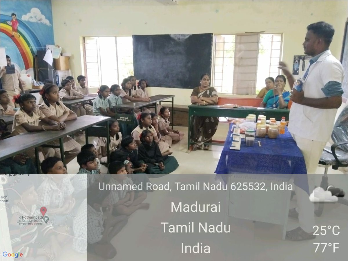 tnfoodsafety's tweet photo. Tamilnadu Food Safety Department FAL FSW Team along with FSOs of Madurai District provided Awareness about Eat Right Activities to Teachers and Students of Government School Participated -50.
.
.
.
.
.
#fssaiawareness #fssaiindia #TNDIPR #dphpm #FSSAI #FSW #WHO https://t.co/GOTPN2vbqE