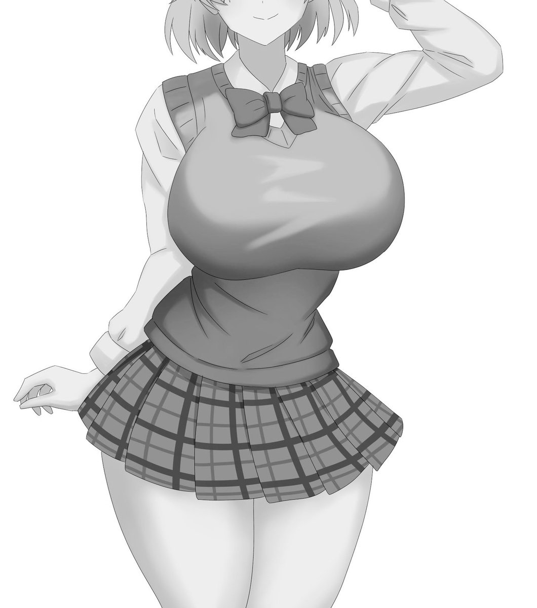 Tadaaa ~

A modest schoolgirl uniform that she recreated from the golden age. Pretty cute right, Cummandant?