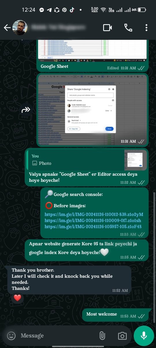 coder_abdullah's tweet image. Happy review!!🥰🤩❤️
Got 5 star!!⭐ ⭐ ⭐ ⭐ ⭐
Have delivered a service of Google Indexing!!🌐🔗🔎
#review #GoogleIndexing #googlesearch #googlesearchconsole #seoservices #GoogleSearchRanking #googleseoservice
