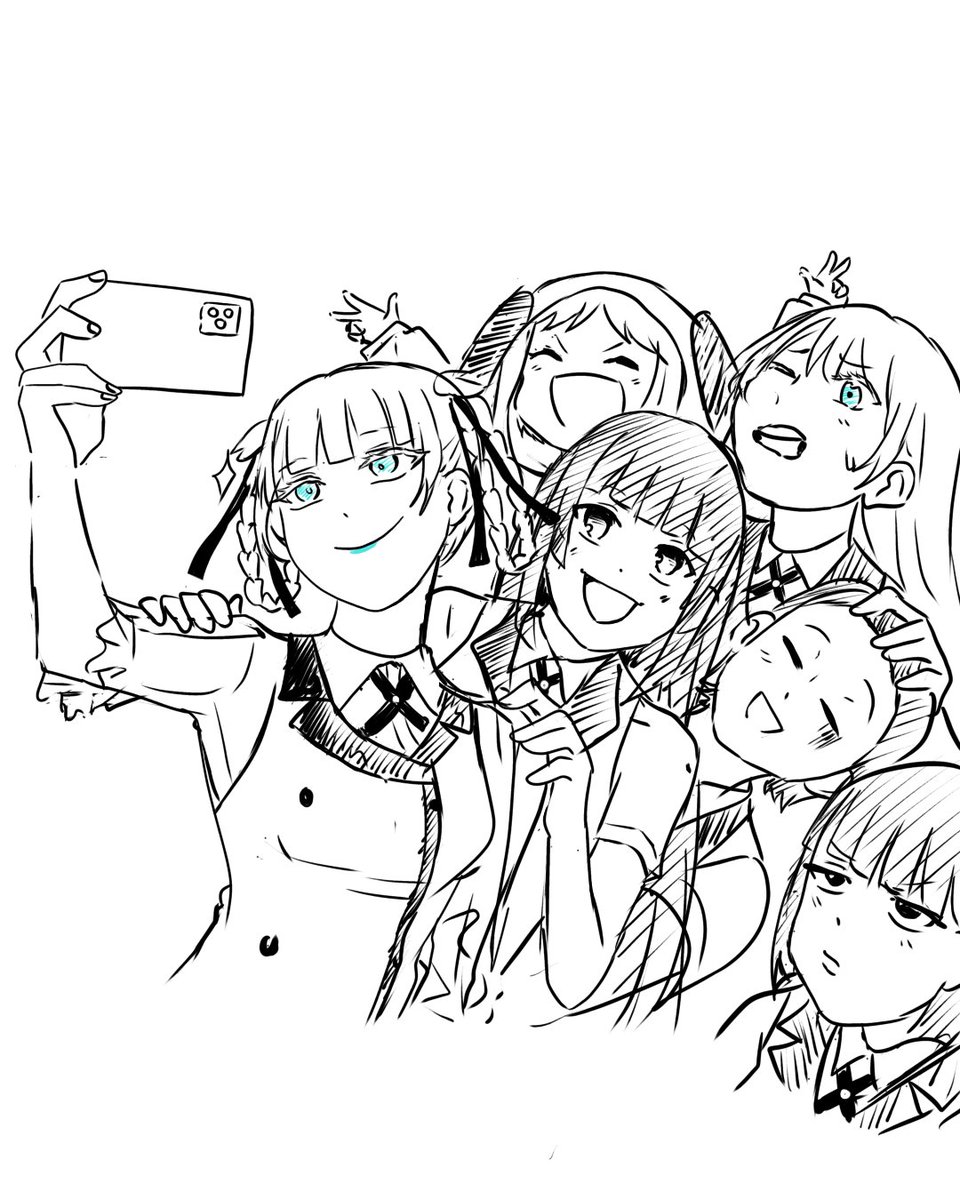 Kakegurui doodle New student council ✨

I'm gonna miss the old one :'D 💔

#kakegurui #yumekojabami #kirarimomobami #ririkamomobami #runayomozuki #terano