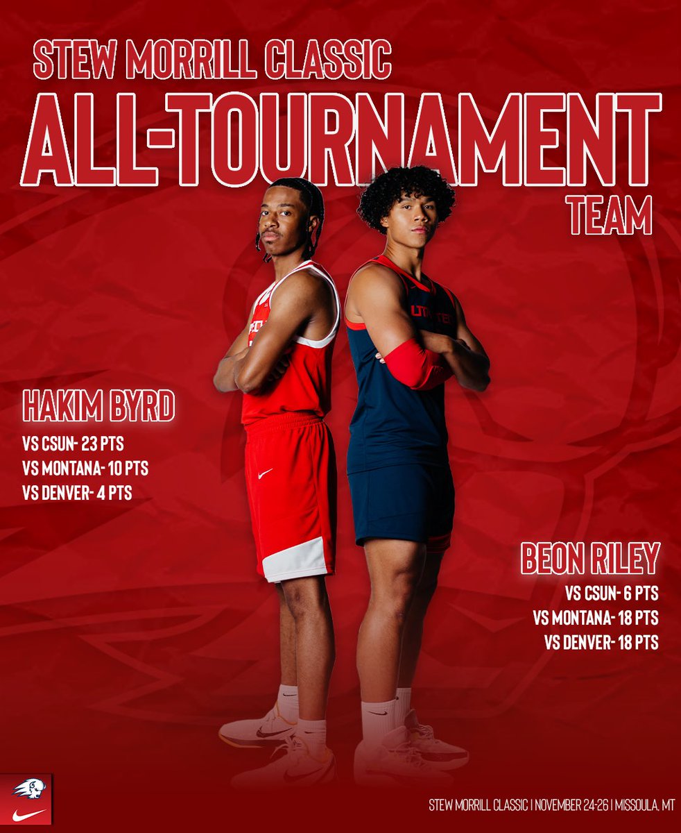 s/o Beon &amp; Hakim‼️ 👏

#UtahTechBlazers 🦬 | #WACmbb