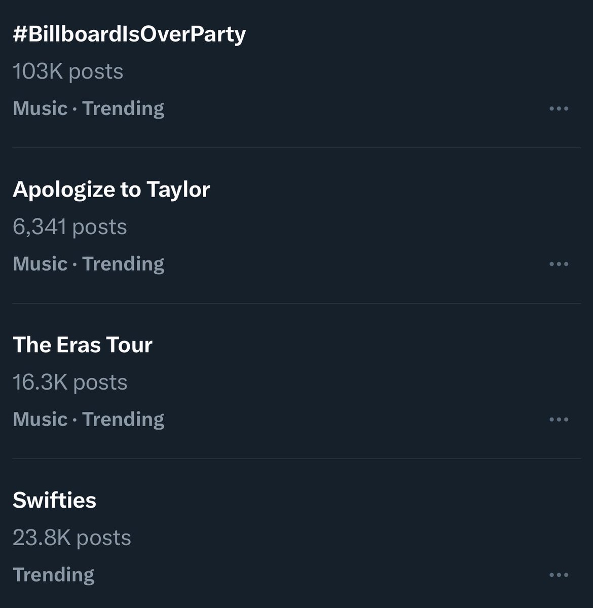 jaydenlovetaysf's tweet photo. This is what we like to see lets reach 200k posts reply 10x with #BillboardIsOverParty and rt this tweet for visibility https://t.co/0KpcIp9Gjf