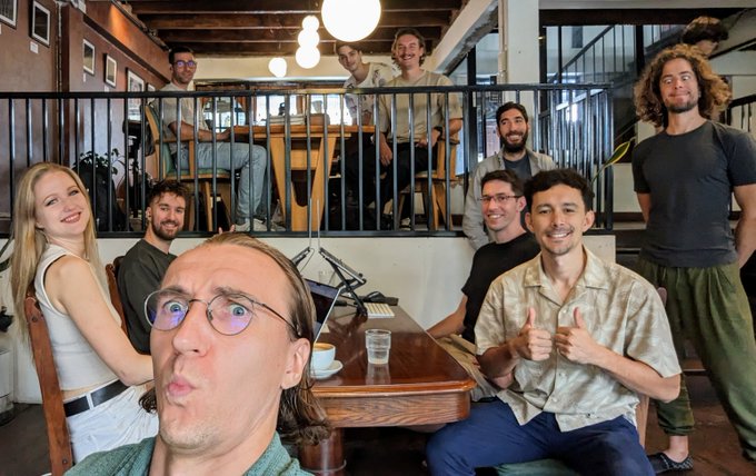 Motivational faces before getting hands dirty in code and stuffs