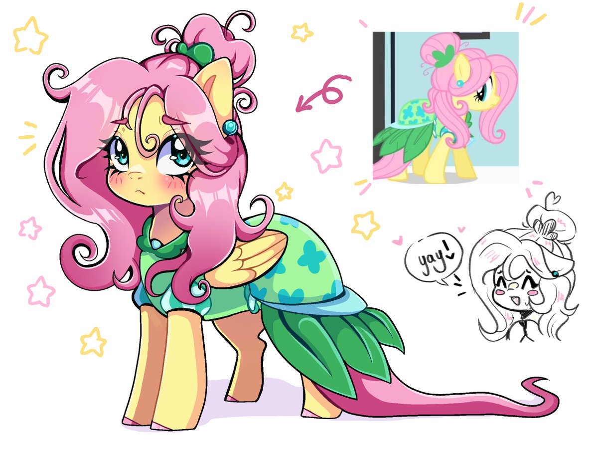 Bizarre_ponyy's tweet photo. Fluttershy 🥰🥰 https://t.co/xgIWZ5oYes