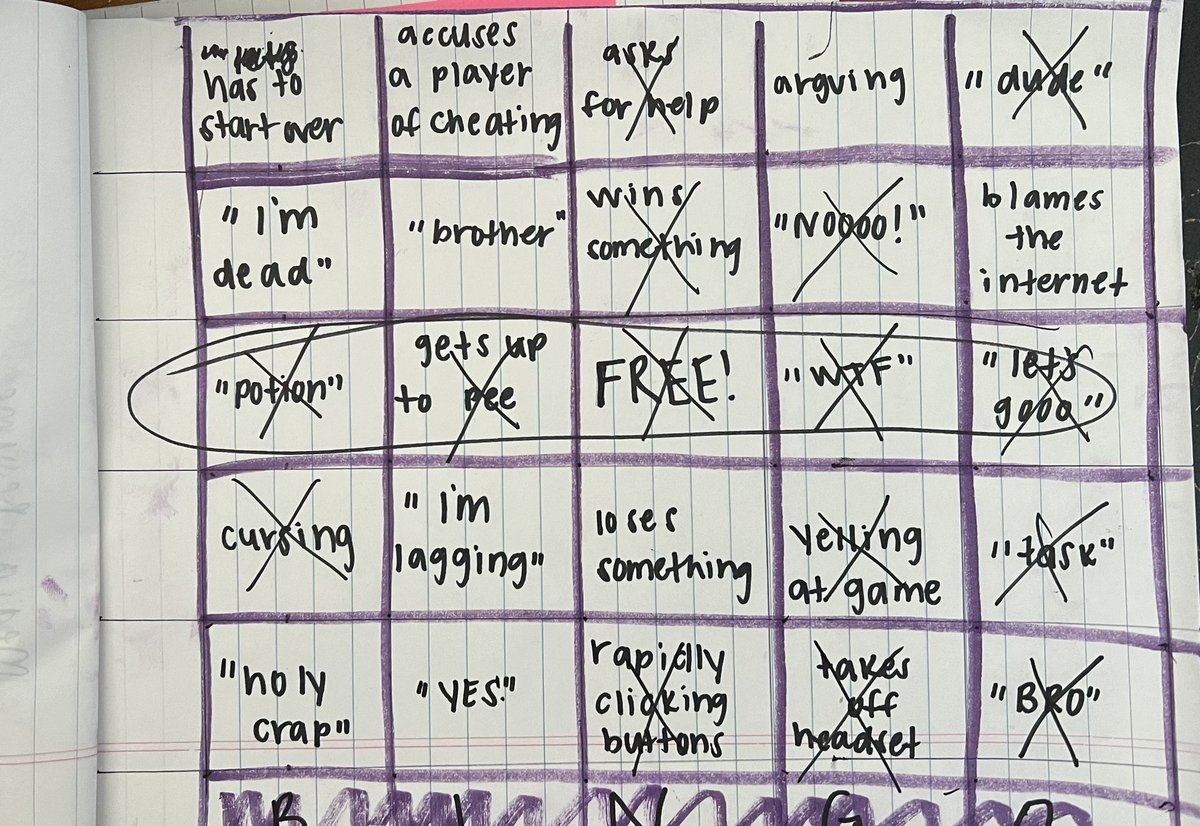 This morning at the launch of <a href="/OldSchoolRS/">Old School RuneScape</a> Leagues, my wife was sitting in the office with me while I was on a call with my brother and my cousin. She kept laughing, and when I asked what she was doing, she said “playing a game”. 

THIS is what she was doing 🤣🤣