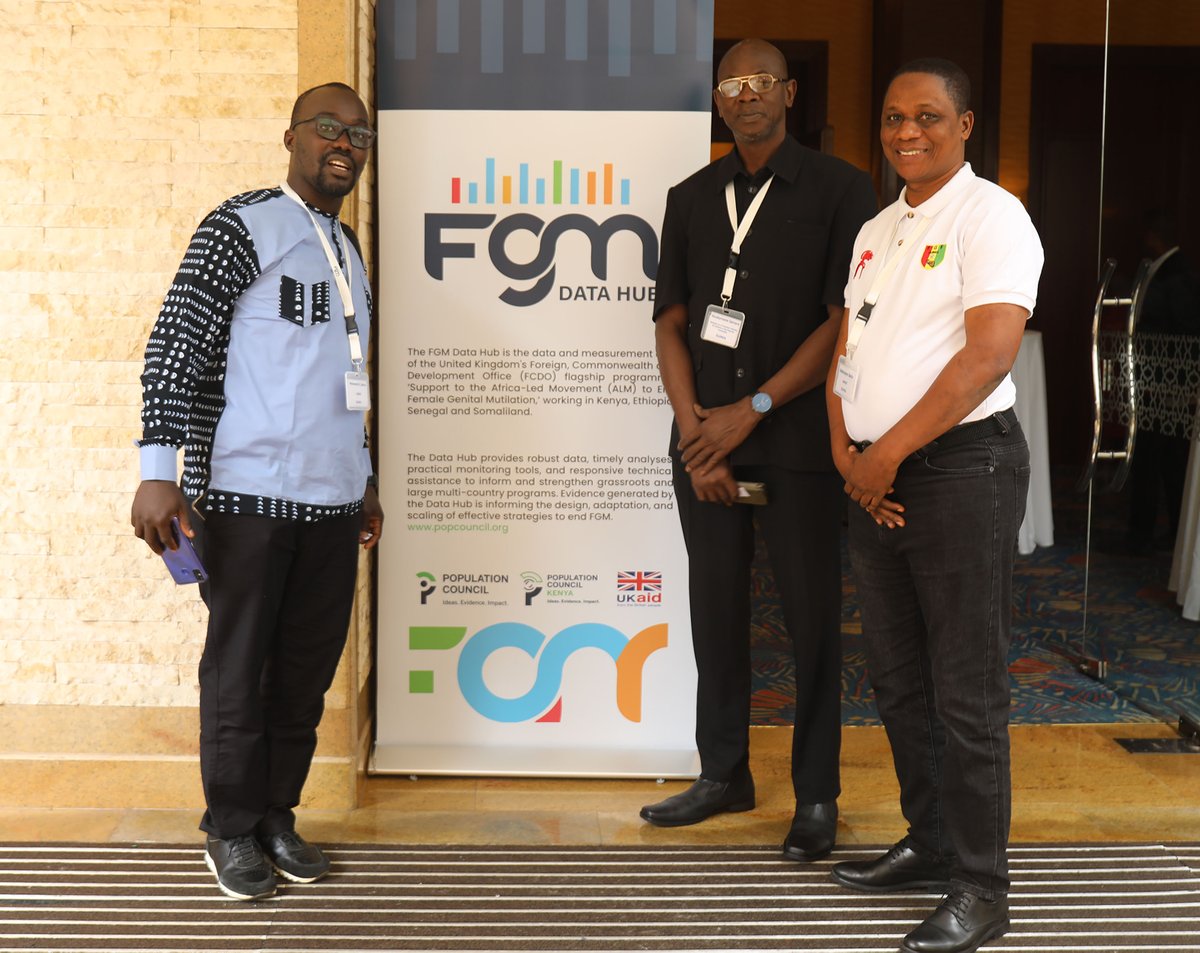 A few of our Evidence and Learning Forum experts who gathered to discuss data-driven strategies for evaluating shifts in social norms necessary to #EndFGM. 

To effectively address FGM, programs must consistently identify and evaluate shifts in social norms.

#16DaysOfActivism