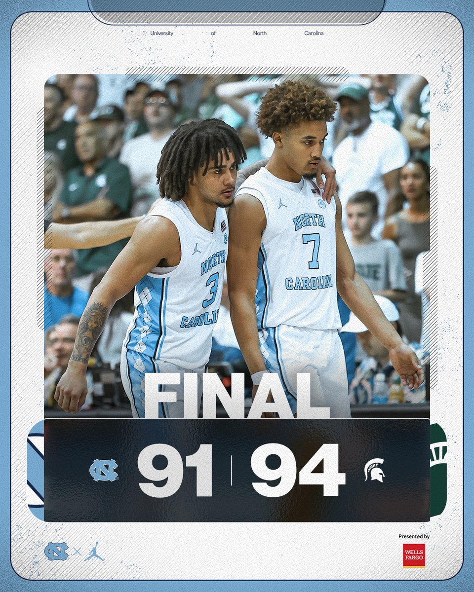 Final.

#CarolinaFamily | <a href="/WellsFargo/">Wells Fargo</a>