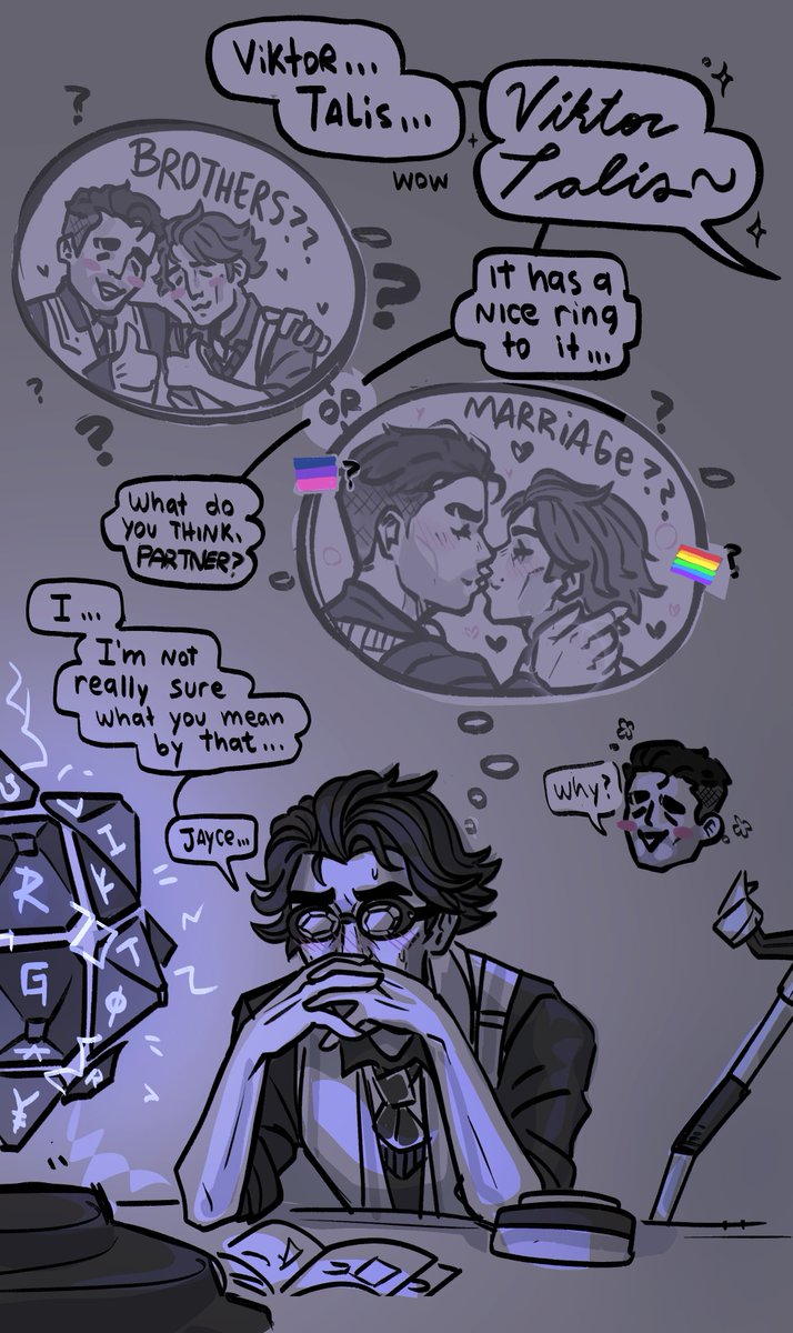 Lolo_Lex's tweet image. What a conandrum... 🤫🤫

#arcanefanart #jayvik