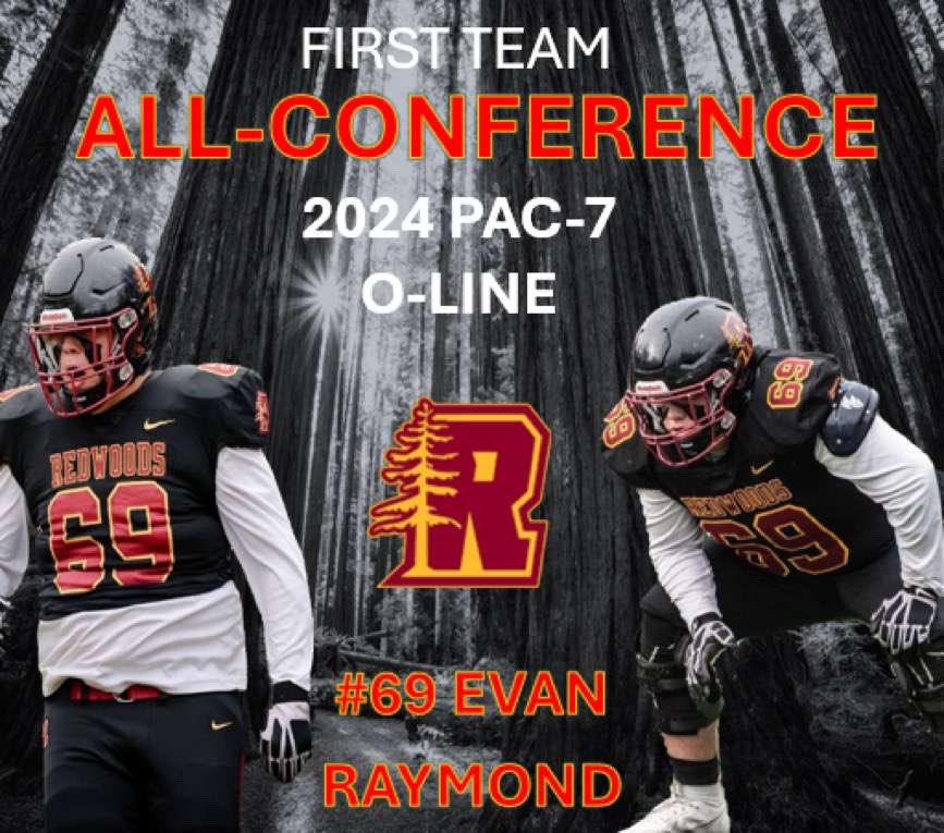 EvanRaymond18's tweet image. Super pumped to be named first team all conference for the pac-7 can’t wait for the final game of the season @Coach_Ddub @CoachJWhite1 @_CR_Football