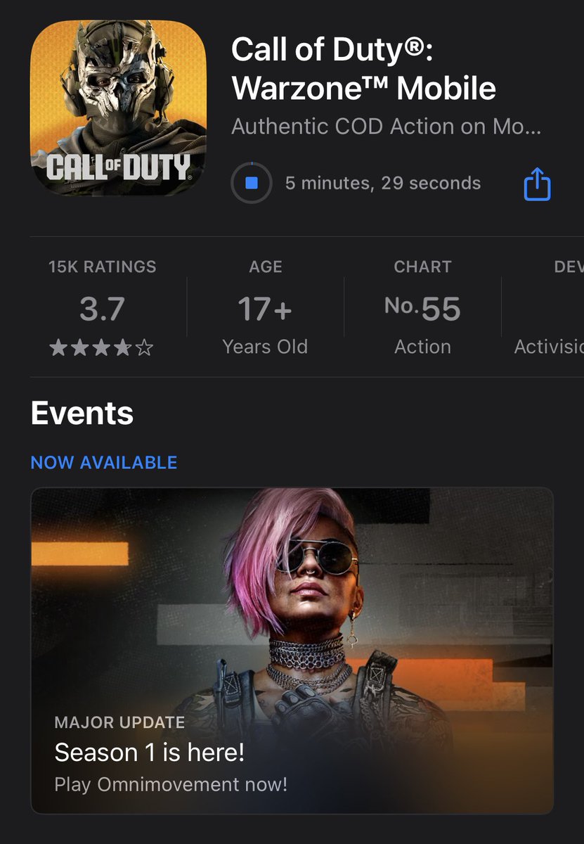 🚨Checking out the latest Warzone mobile iOS  update… 

Let’s see if they actually improved the game or just another mess 

#warzonemobile