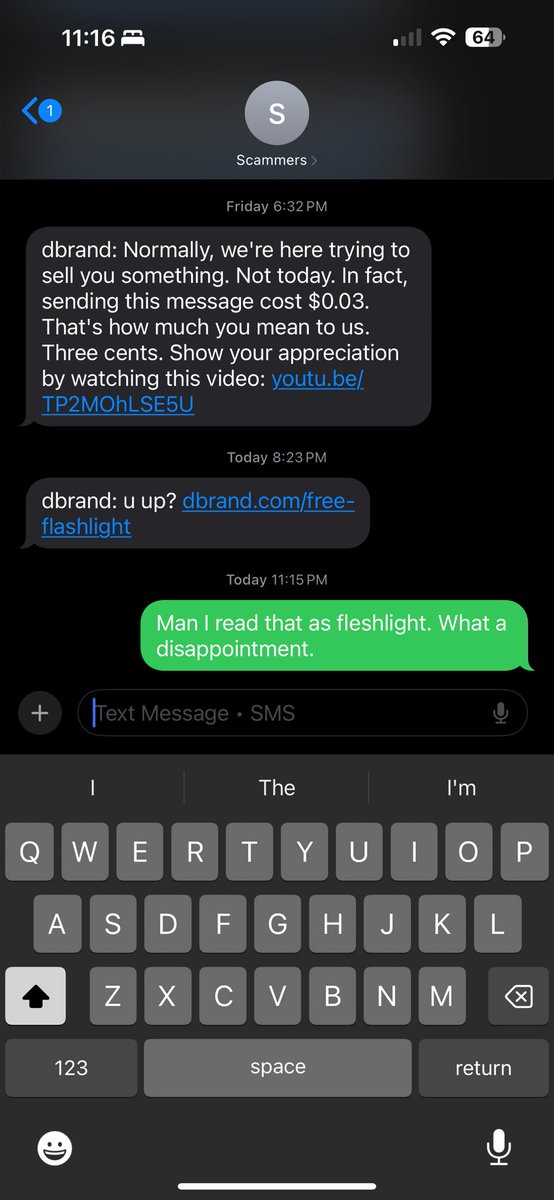 Cashew57's tweet photo. @dbrand I found your next post https://t.co/k6ZJnUTm5v