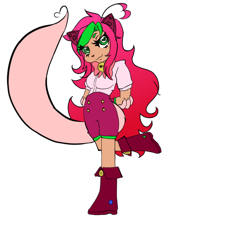 ARTTrickyTricky's tweet photo. the way i wanna fix this but i kinda give up bc panty and stocking style has me DEAD https://t.co/L3iTtFpZBT