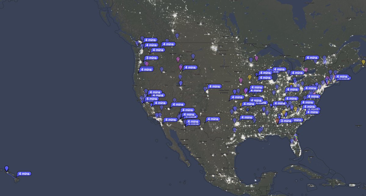Kh6Owl's tweet image. Look at all the stations hearing Hawaii on JS8 Call tonight on 40 Meters #hawaii #JS8