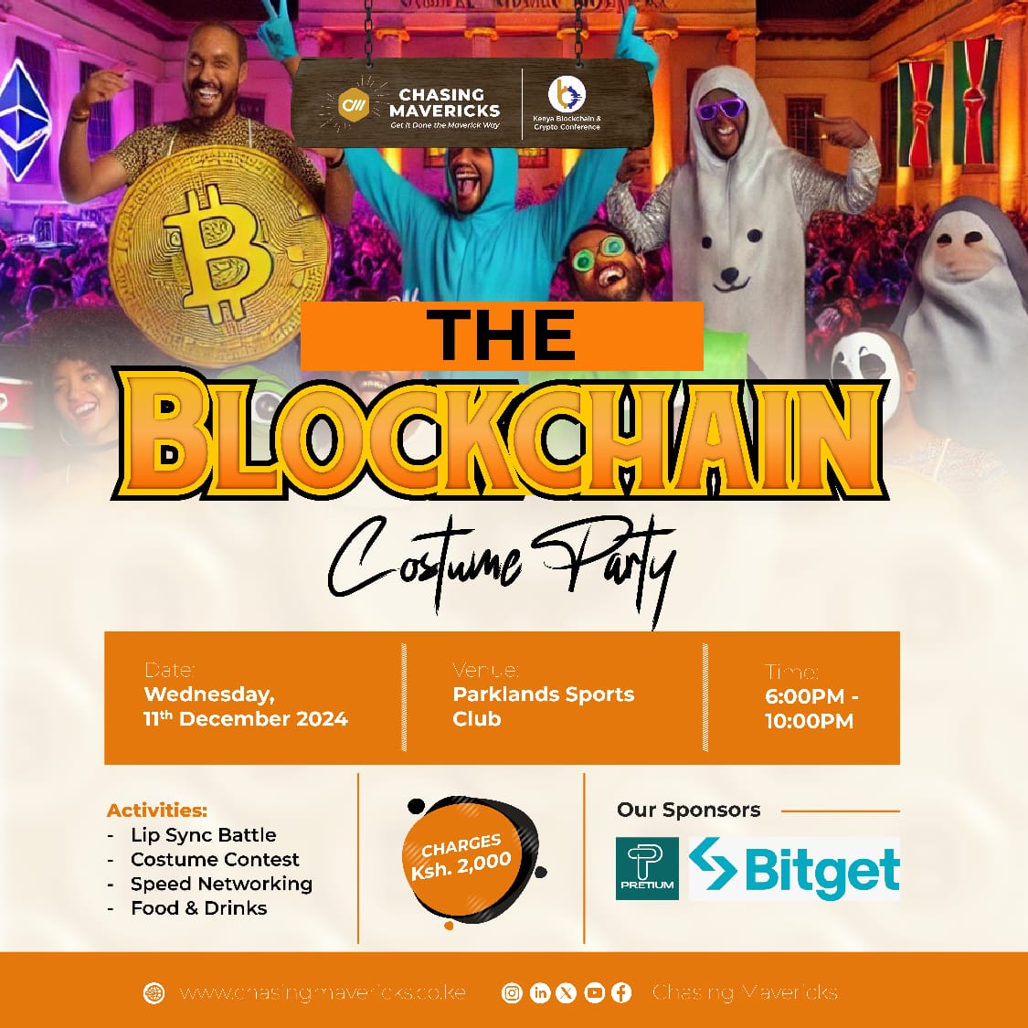 KibokoDAO's tweet photo. Kiboko DAO is thrilled to team up with @MavericksLtd for The Blockchain Costume Party! 🎉 Get ready for an unforgettable evening of creativity, networking, and fun. Let’s build the blockchain community together! 🌐💥
#KibokoDAO #ChasingMavericks #BlockchainCostumeParty #BlockchainCommunity #CryptoCulture #NetworkingEvent #InnovationInAction
@MavericksLtd