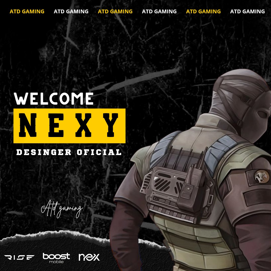 ATDGamingR6s's tweet photo. O Homem tá em todas 🙏

Bem vindo a ATD 
Vini "Nexy" Brito
Nosso novo designer oficial

@Nexydesigner
Sinta-se em casa meu consagrado 💪

#EmbuscaDoTierA
#Atd2025
#Rainbow6siege https://t.co/tfftgAGgdk