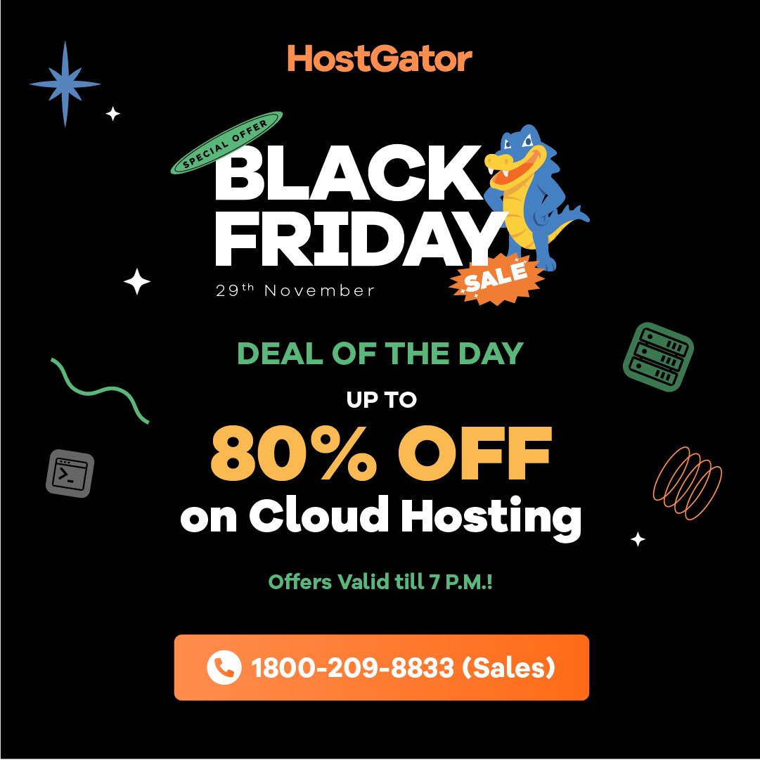 HostGator India tweet media