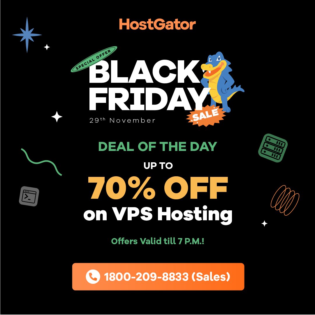 HostGator India tweet media