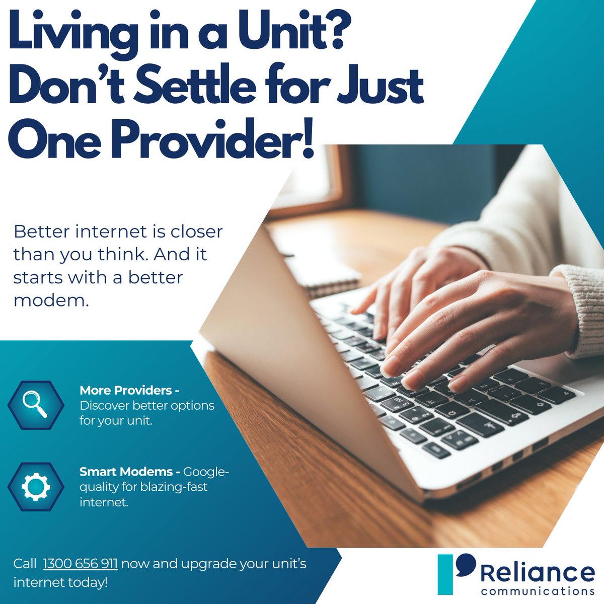RelianceComs's tweet photo. Think your apartment only has one internet option? Not true! We’ll find better providers and include a premium modem for fast, reliable streaming, gaming, and work. Call now!

#RelianceCommunications #BetterInternet #SmartHomeSolutions #FastAndReliable https://t.co/0IhiQyEm7A