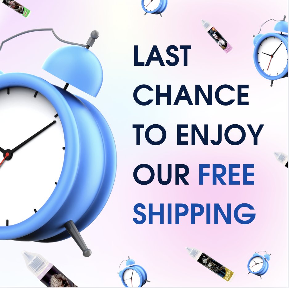 Few hours left and our FREE SHIPPING IS OVER!
This is NOW or NEVER!

Order at:
Australia: hiliqau.com
All Global: hiliq.com

#HILIQ #Freeshipping2024 #Vaping #VapingCommunity #Ecig #Eliq #Nicotine #vapelife #mod #vapeaus #vapeus #vapeeu