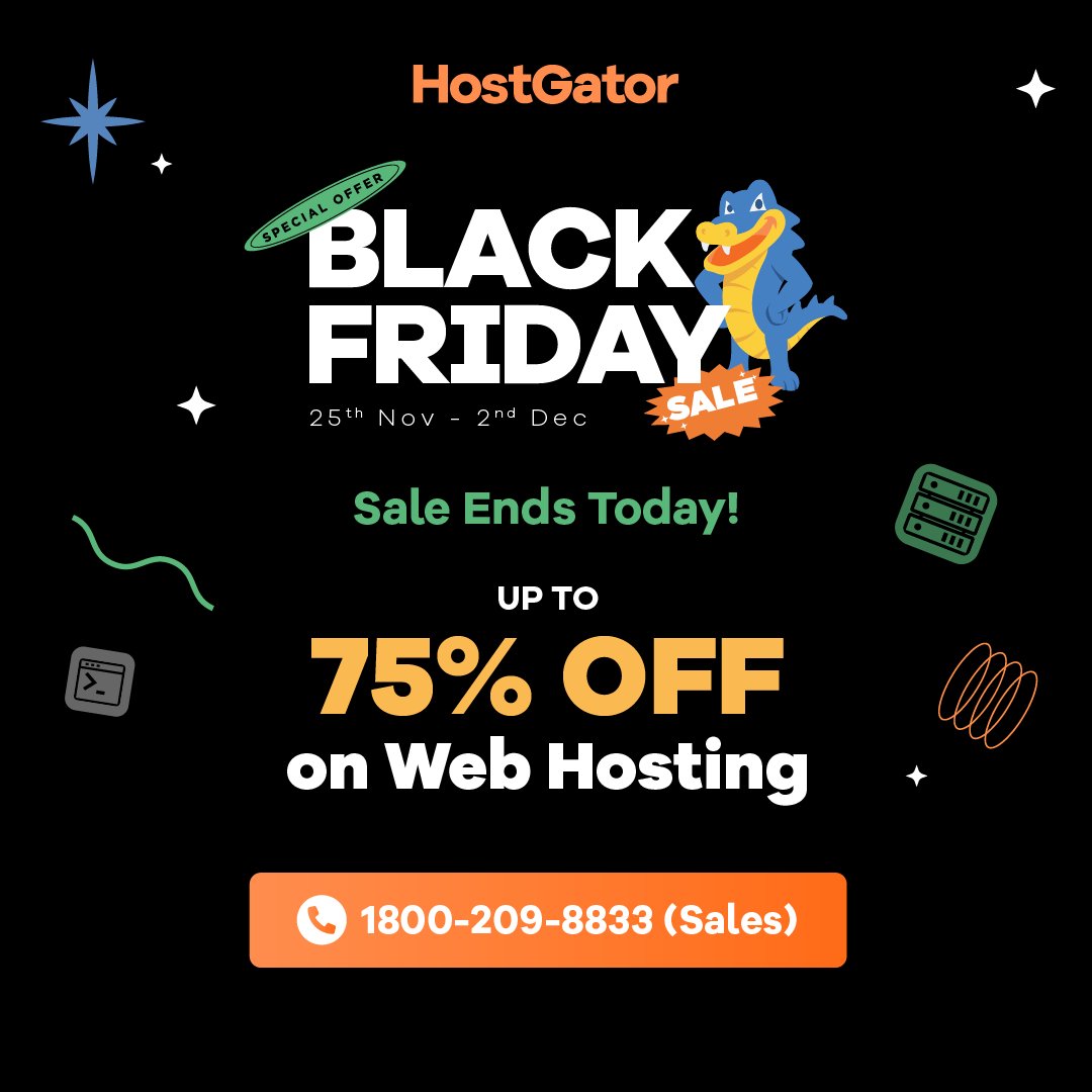 HostGator India tweet media