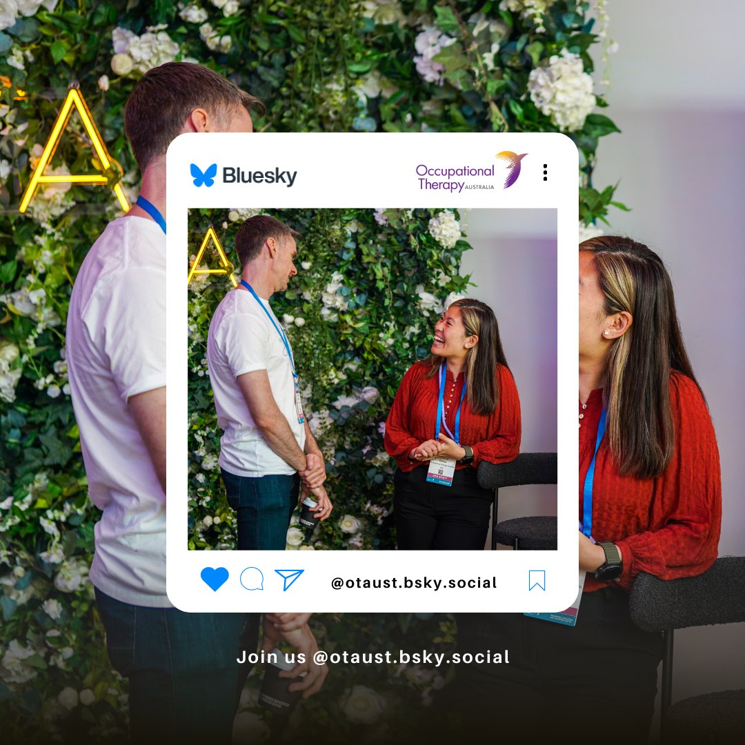 🎉 We’re on BlueSky! 🌟 Launching at #MHF2024, let's connect, share insights, &amp; celebrate the vital role of OTs in #mentalhealth. Join us &amp; amplify the voice of #OT!

📲 Follow us: bsky.app/profile/otaust…
#OccupationalTherapy #OTA bsky.app/profile/otaust…