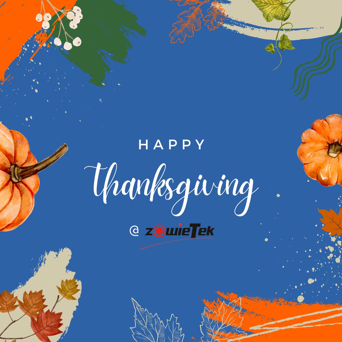 May your Thanksgiving be filled with happiness, good health, and the warmth of loved ones! Thank you for being a part of our journey at Zowietek. We look forward to continuing to serve you!