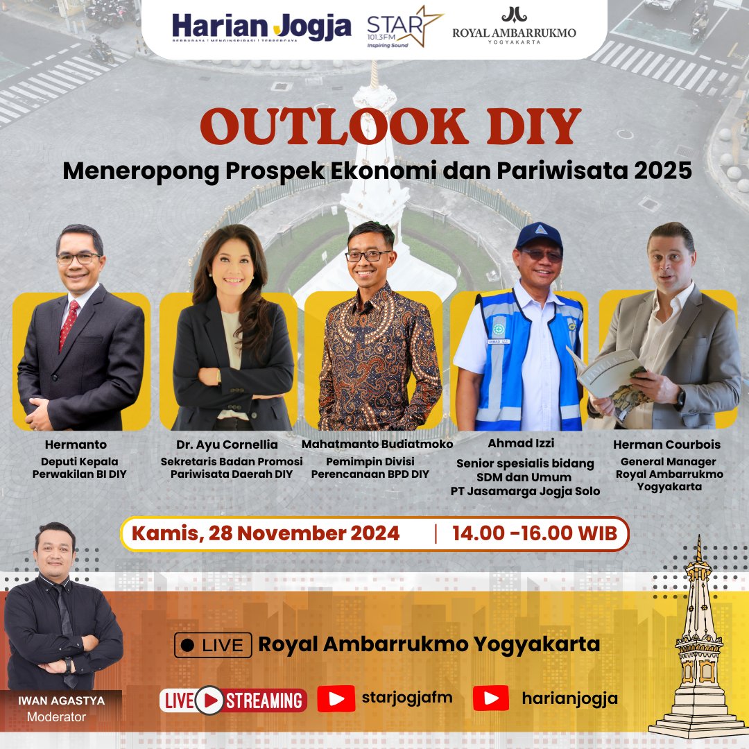 starjogja's tweet photo. Proyek strategis nasional dipastikan bakal mendongkrak perekonomian . Multiplier effect dari proyek berskala besar ini akan  membawa keuntungan ekonomi bagi DIY. 

Apa yang yang harus dilakukan untuk memanfaatkan potensi ini?

Simak  selengkapnya dalam Outlook DIY https://t.co/qwl2m3d6fx