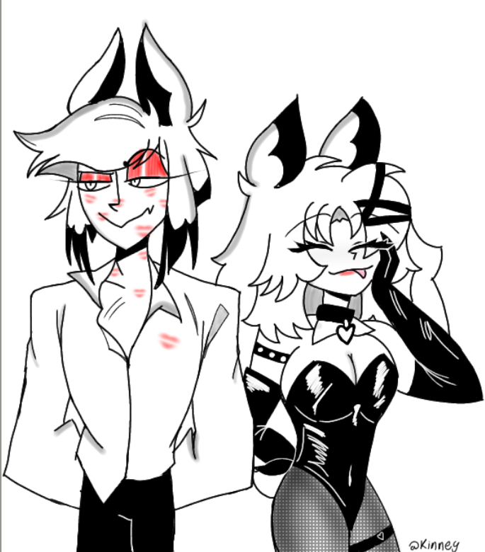 Alastorcolgate's tweet photo. Drawing of a follower. I'm short of breath #alastor #oc #hot #black #alastorcolgate https://t.co/l8w8iurUSi