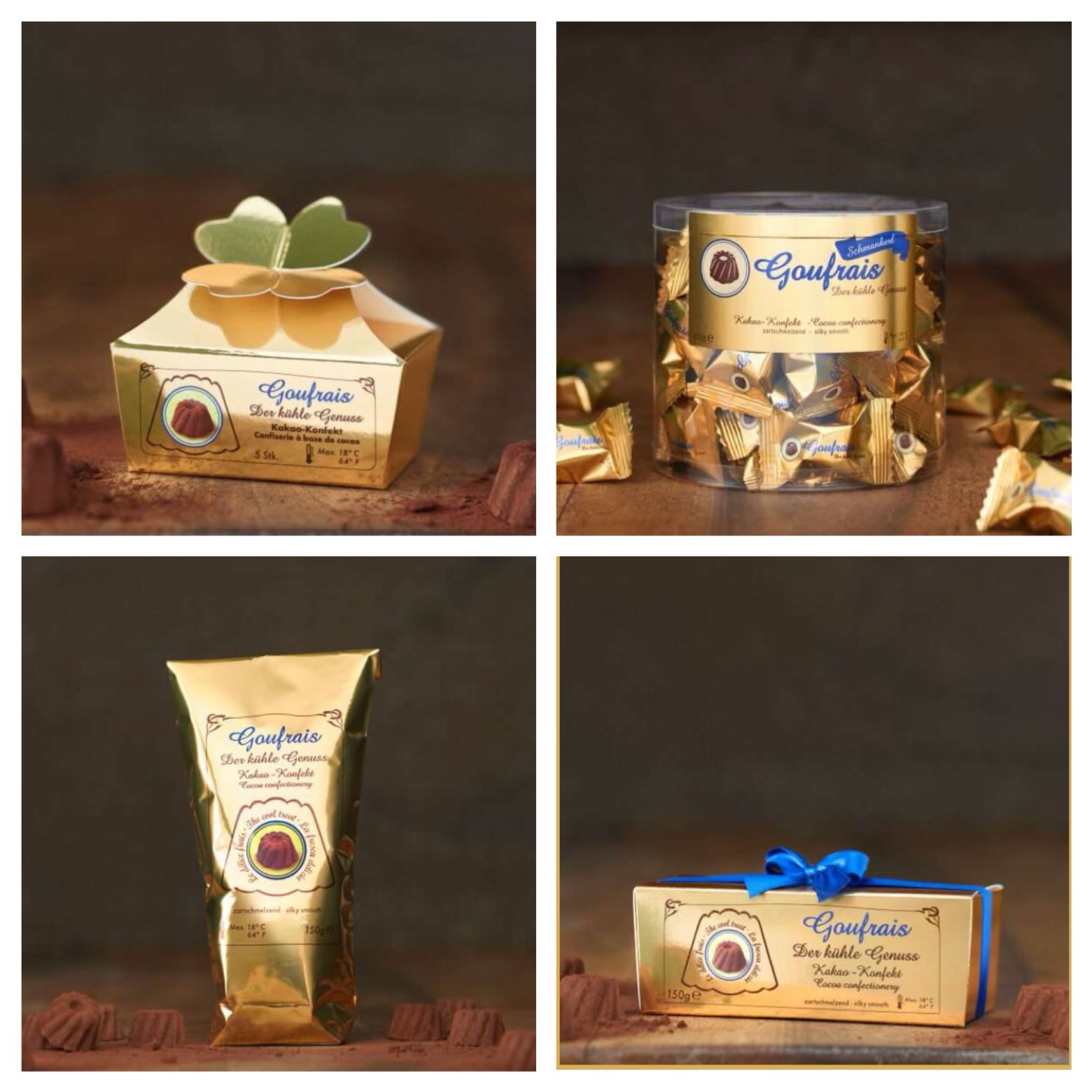 Goufrais 250g ×3個 グフレチョコレート ドイツ 【公式通販】