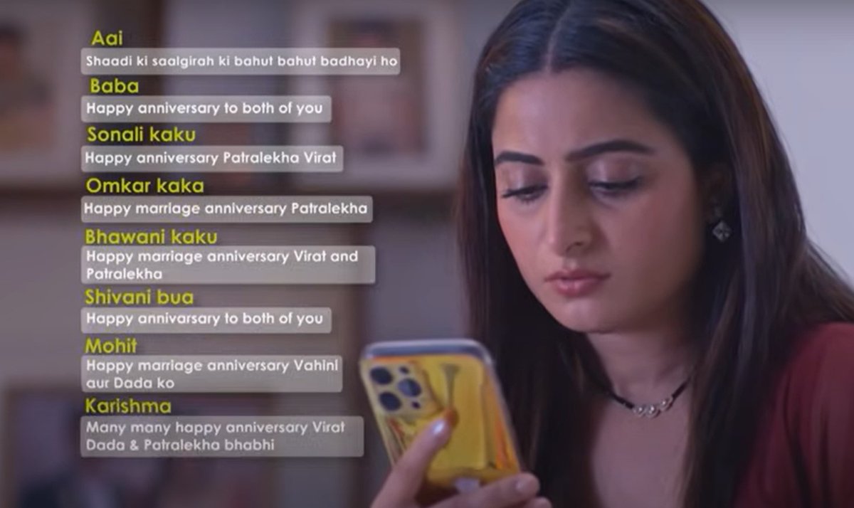 Omi Kaka and Patralekha were secretly married on the day Pakrat were married! A fact that only Omilekha and ghosts like us knew! 

#GhumHaiKisikeyPyaarMeiin