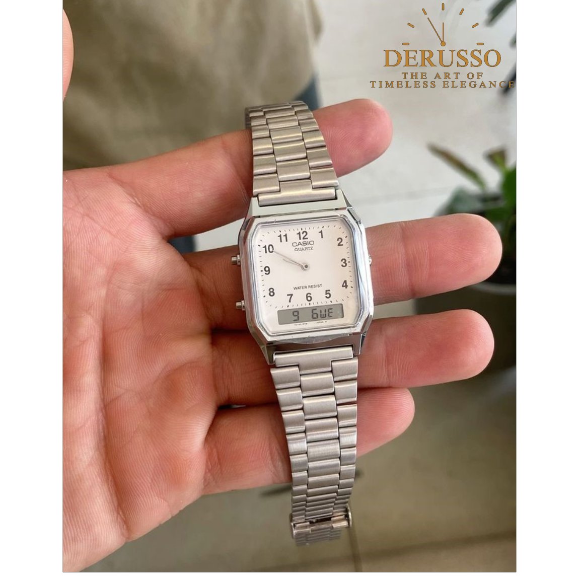 de_russ0's tweet photo. Casio AQ-230
🕰️Dual Display: Analog & Digital
💧Water-Resistant Design
💎Classic Style Meets Modern Features
📌Price: OMR 15
DM us for inquiries or to place your order!
#CasioAQ230
#CasioWatches
#AnalogDigitalWatch
#WaterResistant
#AffordableLuxury
#MenStyle
#DeRussoWatches https://t.co/XYvhh5uYQ8