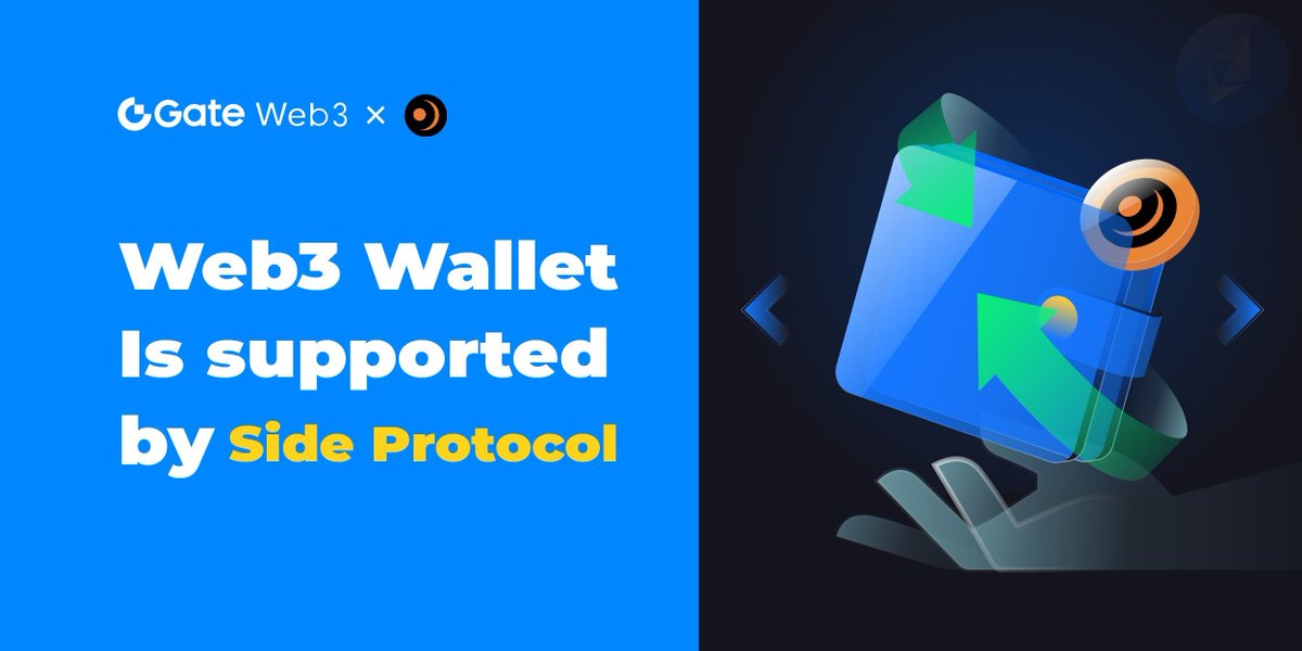 GateWeb3_HQ's tweet image. Your Gateway to Web3🚪

👏#GateWeb3Wallet is now supporting #SideProtocol

🔥@SideProtocol is a fully Bitcoin-compatible Layer1 blockchain with a self-custody, Bitcoin-native lending system

✅Check Eligibility👉:genesis.side.one

#GateWeb3Wallet #DApps