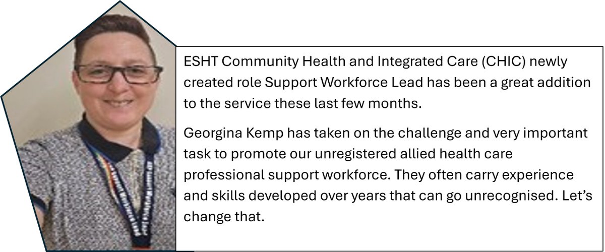 #AHPSupportWorkerWeek

It's that time of year to celebrate our amazing Support Workforce.
