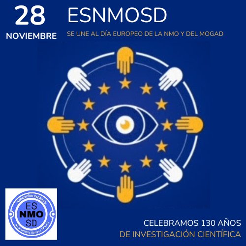 ESNMOSD's tweet image. ✨DÍA EUROPEO DE LA NMO Y DEL MOGAD ✨
Es un honor unirnos al día europeo del NMO y del MOGAD junto a @FranceNmo.
Juntos somos más...