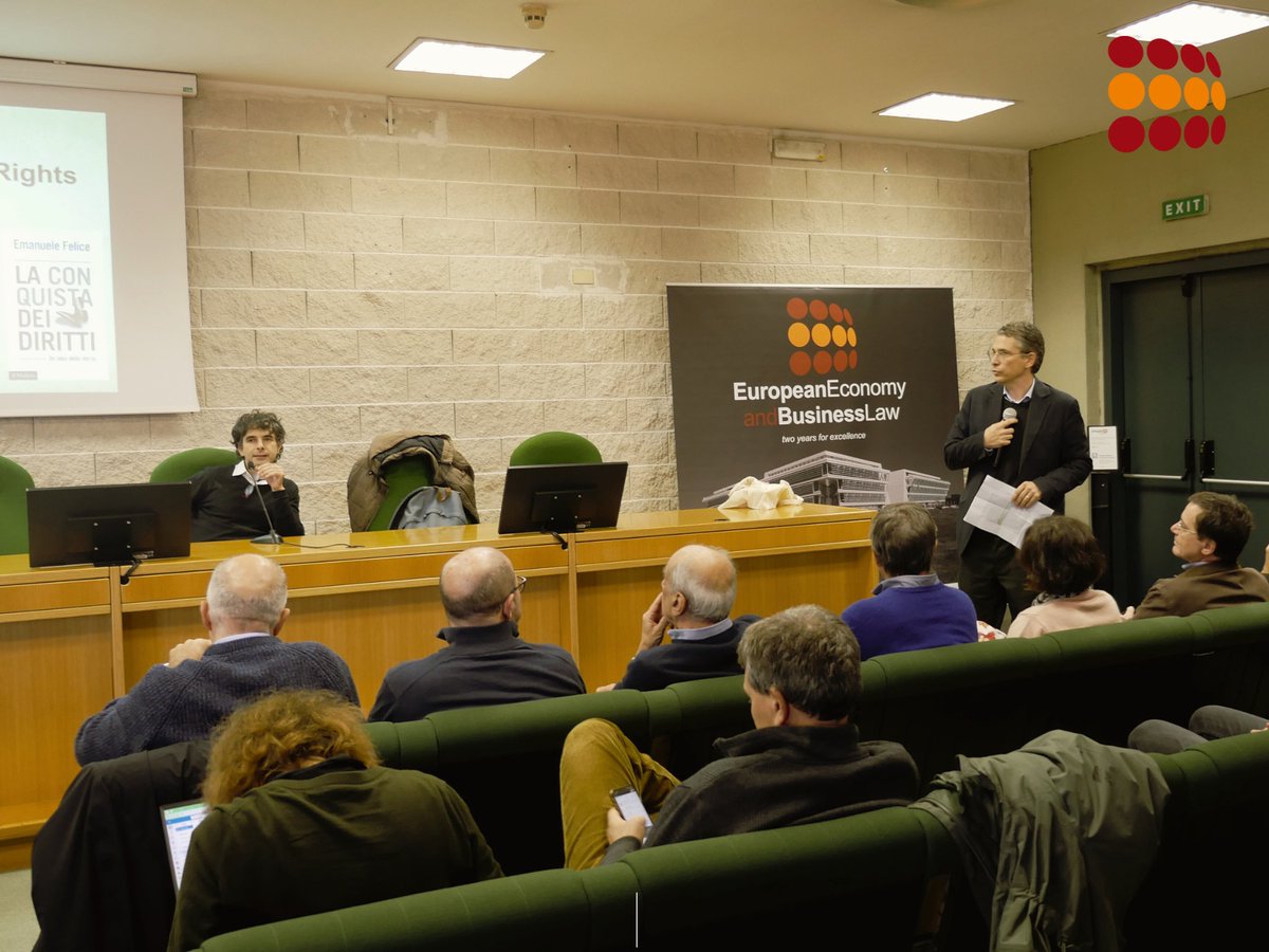 MSc in European Economy and Business Law (@msceebl) on Twitter photo Last EEBL Talk of 2024/2025 a.y. was a success.
We thank <a href="/emanuelefelice2/">Emanuele Felice</a> , the discussants Alberto Baffigi, Alessandra Pelloni and the all participants.
Stay tuned for the next events! 👋
@carciccar
<a href="/DEF_TorVergata/">DEF Tor Vergata</a>
<a href="/unitorvergata/">Università di Roma Tor Vergata</a> Last EEBL Talk of 2024/2025 a.y. was a success.
We thank <a href="/emanuelefelice2/">Emanuele Felice</a> , the discussants Alberto Baffigi, Alessandra Pelloni and the all participants.
Stay tuned for the next events! 👋
@carciccar
<a href="/DEF_TorVergata/">DEF Tor Vergata</a>
<a href="/unitorvergata/">Università di Roma Tor Vergata</a>