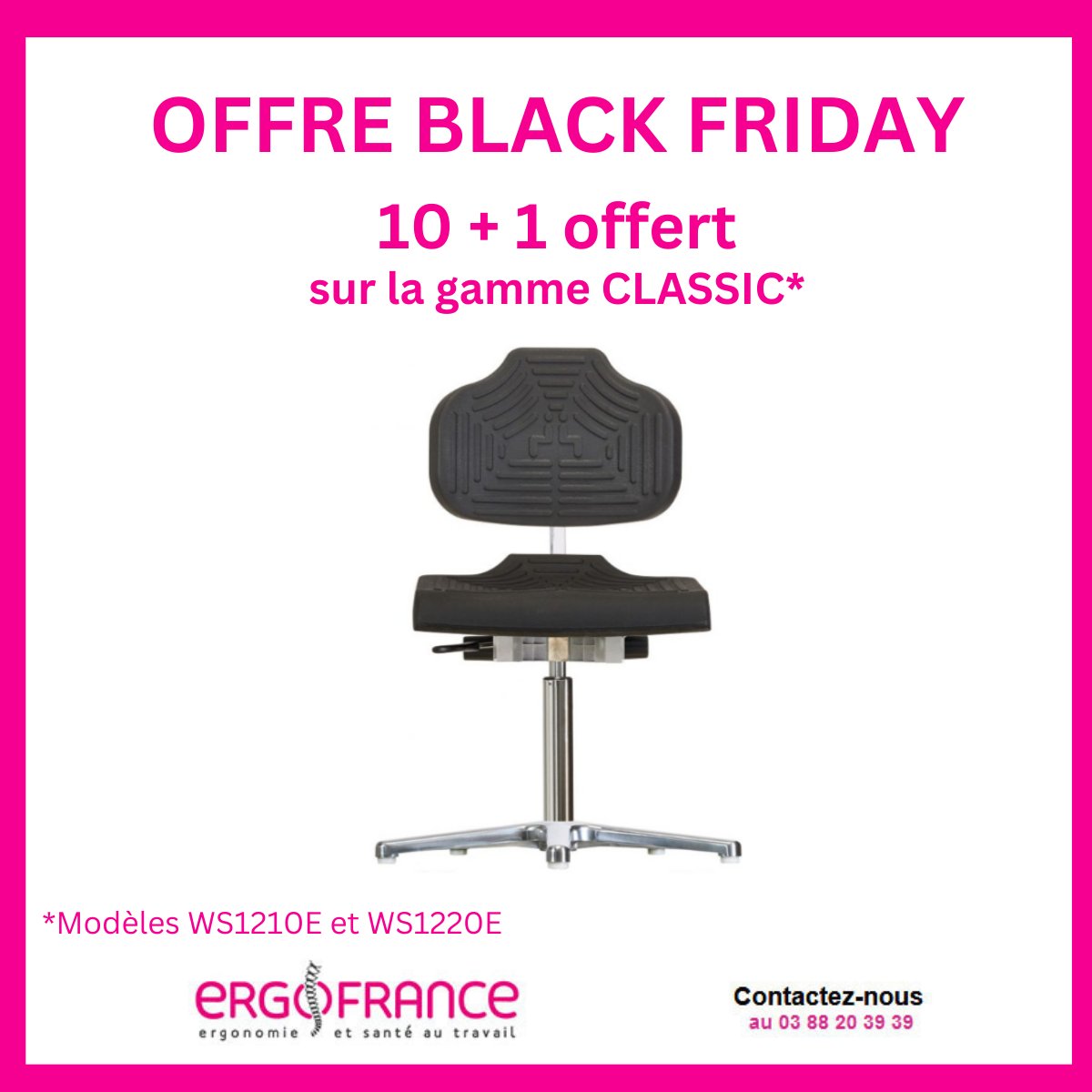 Black Friday : Ne passez pas à côté de cette offre exceptionnelle sur les best sellers de la gamme WERKSITZ !