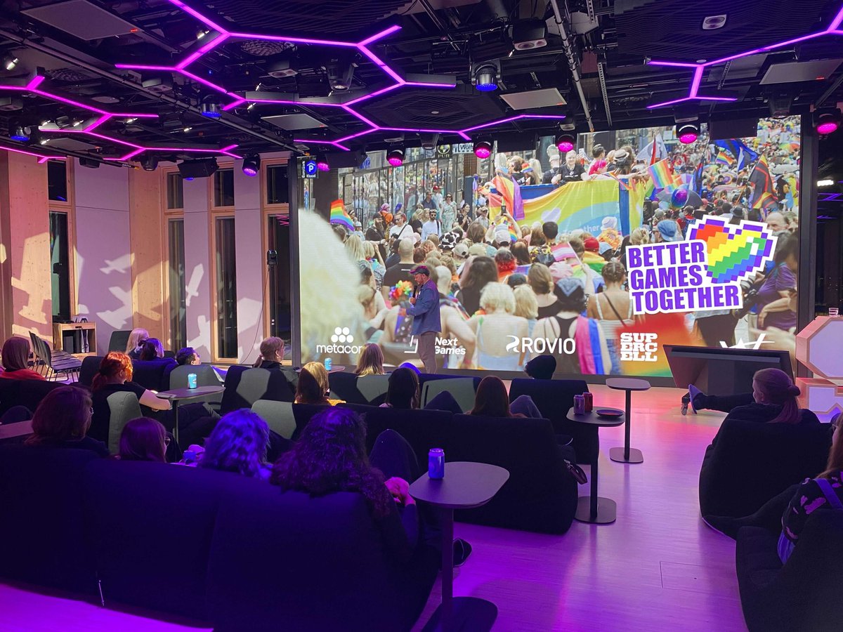 On Monday, Supercell hosted the Better Games Together Year-End Celebration on behalf of all of us in the Better Games Together collective.

The Next Gamers in attendance had a wonderful time connecting with LGBTQIA+ colleagues from around the industry🌈