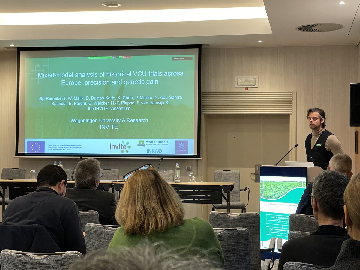 invite_eu's tweet photo. #InnoVarINVITE
🌱Experts from both projects have presented and discussed innovations in VCU testing:
▪️Trailling for resilience and sustainability
▪️Potential new protocols
▪️Data analysis approaches
@teagasc
@CSIC
@AFBI_NI
@WUR @WURplant
#varietytesting #VCU https://t.co/uJvNY2nuuE