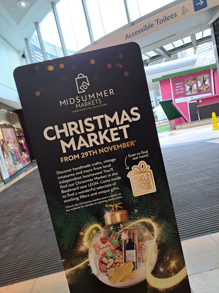 DestinationMK's tweet photo. 🤩🛍 COMPETITION 🛍🤩
With less than a month to go until #Christmas we've teamed up with @midsummer_place to offer one lucky winner a £100 gift card bundle from the shopping centre!

RT this post to enter before 8pm 1/12/24. Running on our other social channels. T&amp;Cs apply. https://t.co/4Di9fcn3jf